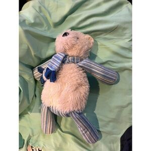 Scentsy buddies buddy white blue polar bear stuffed animal plush